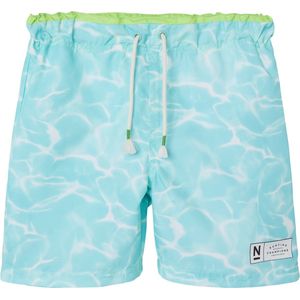 Name It - NKMZAGLO - Zwemshort - Blauw - Waterprint