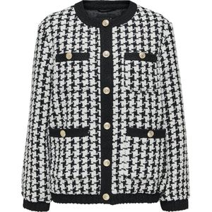 Onlflorance - Jas - Omkeerbaar - Lange Mouwen - Knoopsluiting - Kort