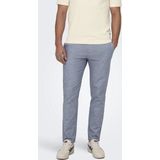 Only&Sons - Mark Tap - Chino Broek - Katoen en Linnen