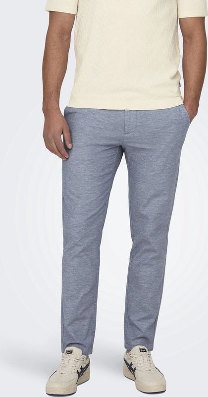 Only&Sons - Mark Tap - Chino Broek - Katoen en Linnen