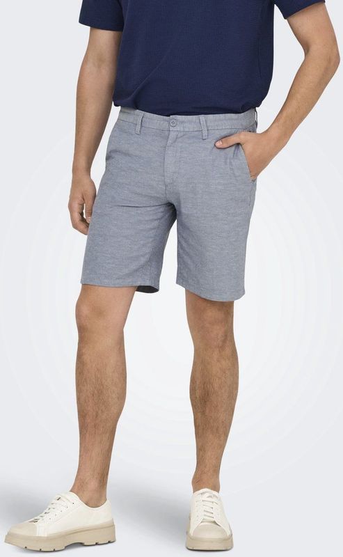 Chino Shorts - Korte - Beige - Katoen - Regular Fit