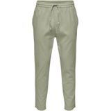 Only&sons - Onslinus Crop 0007 Cot Lin Pnt Noos - Heren - Broeken