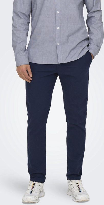 Only & Sons - ONSMark Pete - Chino Broek - Navy - Slimfit
