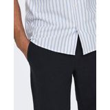 Sportbroeken - Dark Navy - Bovenmateriaal 75% - Loose Fit - Enkellang