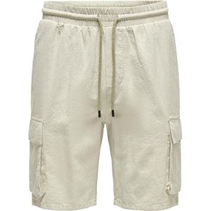 Only & Sons Sinus Cargo Shorts Beige Man