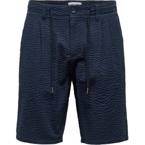 Katoen - Shorts - Blauw - Regular Fit - Gulp met Rits
