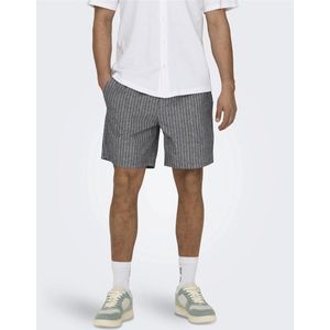 ONLY & SONS - ONSTEL STRIPE 0148 SHORTS - Heren - Bermuda shorts