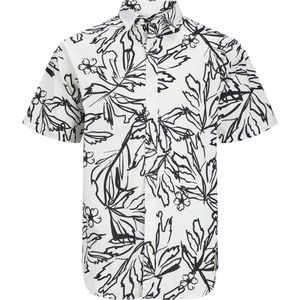 Jack & Jones - Overhemd - Korte Mouwen - All-over Bloemenprint