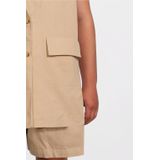 Vesten - Geweven - Rasterpatroon - Fijn Gestructureerd Oppervlak