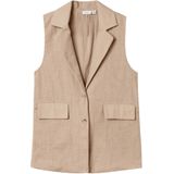 Vesten - Geweven - Rasterpatroon - Fijn Gestructureerd Oppervlak