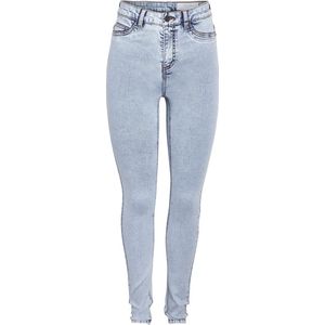 Noisy may Jeans Nmcallie Hw Skinny Jean Vi482lb Fwd 27030614 Light Blue Denim Dames