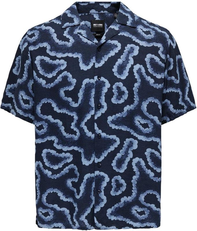 Onsnoy - Overhemd - Resort Kraag - Korte Mouwen - Regular Fit