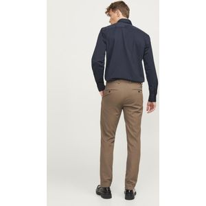 Dress Shirt - Poplin - Glanzend - Slim Fit - 75% Polyamide, 25% Elastaan