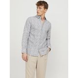 Jack Jones - Jprblanordic Print Shirt l s Sn - Heren - Overhemden