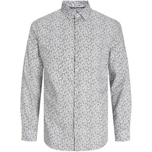 Jack Jones - Jprblanordic Print Shirt l s Sn - Heren - Overhemden