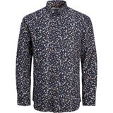 JACK&JONES - JPRBLANORDIC PRINT SHIRT L/S SN - Heren - Overhemden