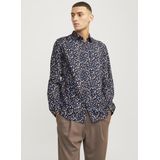 JACK&JONES - JPRBLANORDIC PRINT SHIRT L/S SN - Heren - Overhemden