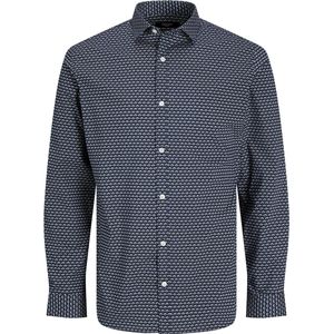 JACK & JONES - JPRBLABLACKPOOL - Stretch Shirt - Night Sky - Slim Fit