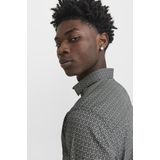 Jack Jones Overhemd Jprblablackpool Stretch Shirt Ls Ss 12251125 Travertine Mannen