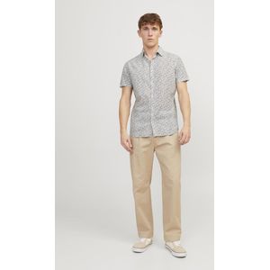 Jack Jones - Jprblasummer Print Shirt s s Ss24 Sn - Heren - Overhemden