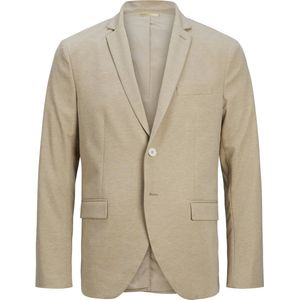 Jack & Jones - Colbert - Lichtbruin - Gerecycled Polyester - Slanke Pasvorm