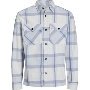 Overhemd - Geruit - Heren - Comfort-Fit - Kent-Kraag - Lange Mouwen