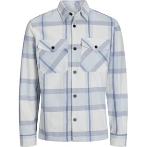 Overhemd - JJRoy - Geruit - Katoen - Lange Mouw - Normale Pasvorm