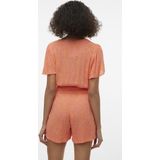 Vero Moda - Vmmenny V-neck Ss Playsuit - Roze - Dames