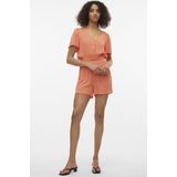 Vero Moda - Vmmenny V-neck Ss Playsuit - Roze - Dames