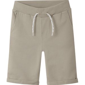 Name it Nkmvermo Long Swe Shorts Unb f Noos Jongens Broek - Pure Cashmere