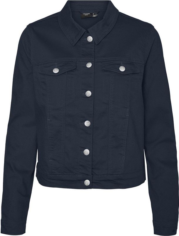 Vero Moda - Wild Soya - Spijkerjas - Lange Mouwen - Knoopsluiting