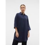 Overhemd - Blauw - Katoen - Regular Fit