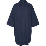 Overhemd - Blauw - Katoen - Regular Fit