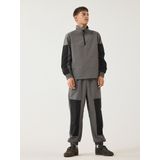 Halve Rits Anorak - Hoge Hals - Lange Mouwen - Elastische Manchetten