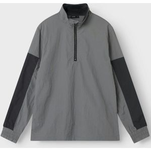 Halve Rits Anorak - Hoge Hals - Lange Mouwen - Elastische Manchetten