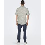 Overhemd - Korte Mouwen - Regular Fit - Kraag - Knoopsluiting