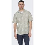 Overhemd - Korte Mouwen - Regular Fit - Kraag - Knoopsluiting