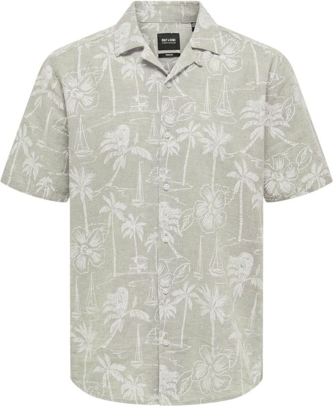 Overhemd - Korte Mouwen - Regular Fit - Kraag - Knoopsluiting