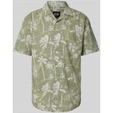 ONLY & SONS - CAIDEN - Vrijetijdsoverhemd - Blauw - Katoenmix met Linnen - Regular Fit