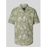 ONLY & SONS - CAIDEN - Vrijetijdsoverhemd - Blauw - Katoenmix met Linnen - Regular Fit