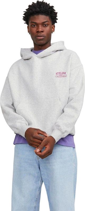 Jack&jones - Jorsantorini Graphic Sweat Hood Sn - Heren - Sweaters