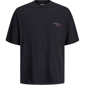 Jack Jones - Heren Tee SS Santorini Oversize Fit Tee - Zwart