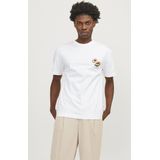 Jack & Jones - Jortampa Back Tee - T-shirt - Bright White