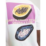 Jack & Jones - Jortampa Back Tee - T-shirt - Bright White