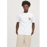 Jack & Jones - Jortampa Back Tee - T-shirt - Bright White