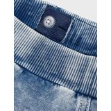 Jeans - Effen - Denim - Kort - Regular Fit