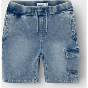 Jeans - Effen - Denim - Kort - Regular Fit