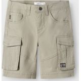 Cargozak - Effen - Katoen - Ritssluiting - Regular Pasvorm