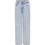 ONLY KOGDAD STRAIGHT DEST DNM CRO963 Meisjes Jeans - Light Blue Denim