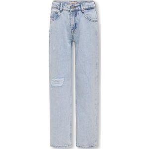 ONLY KOGDAD STRAIGHT DEST DNM CRO963 Meisjes Jeans - Light Blue Denim